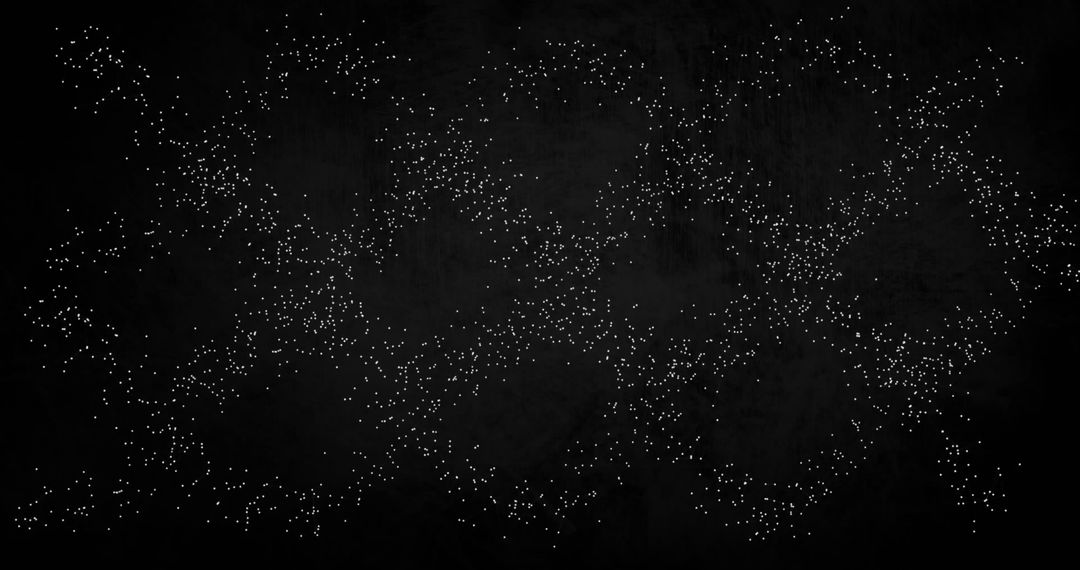 Abstract Digital Interface with Dotted Patterns on Grey Background