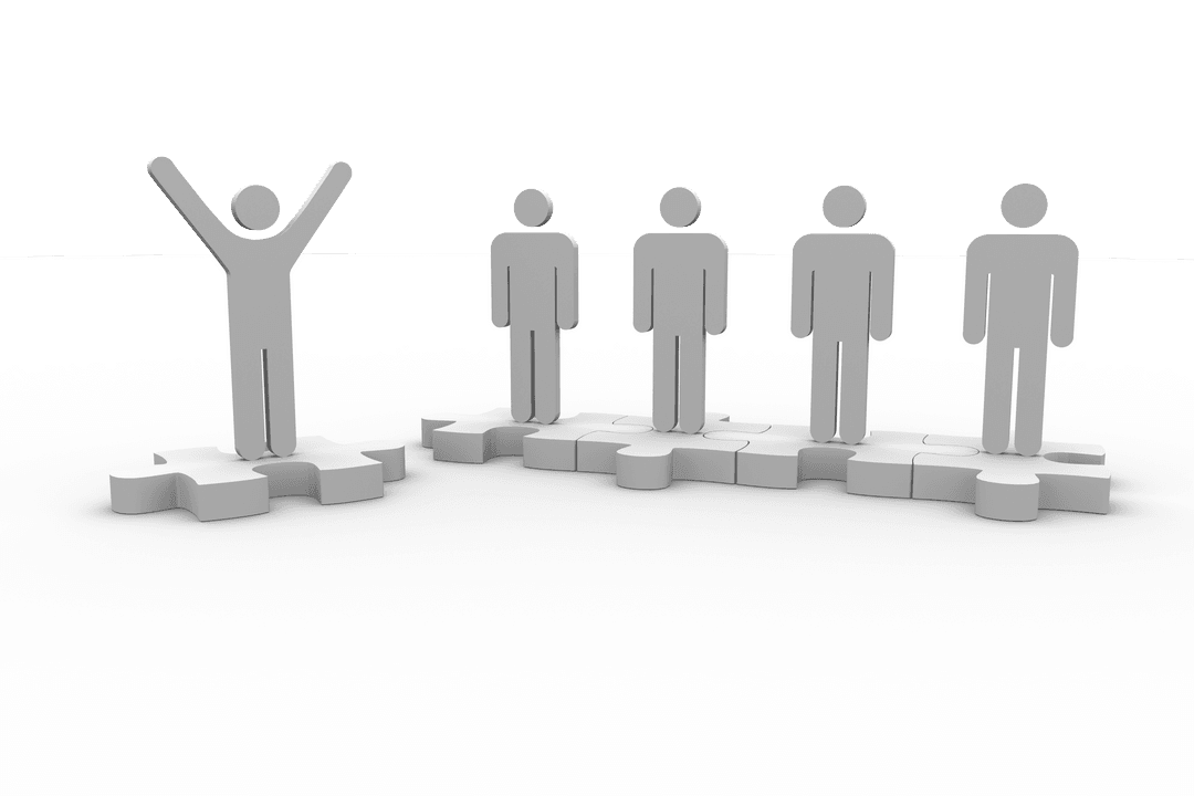 Transparent Puzzles with Human Symbols