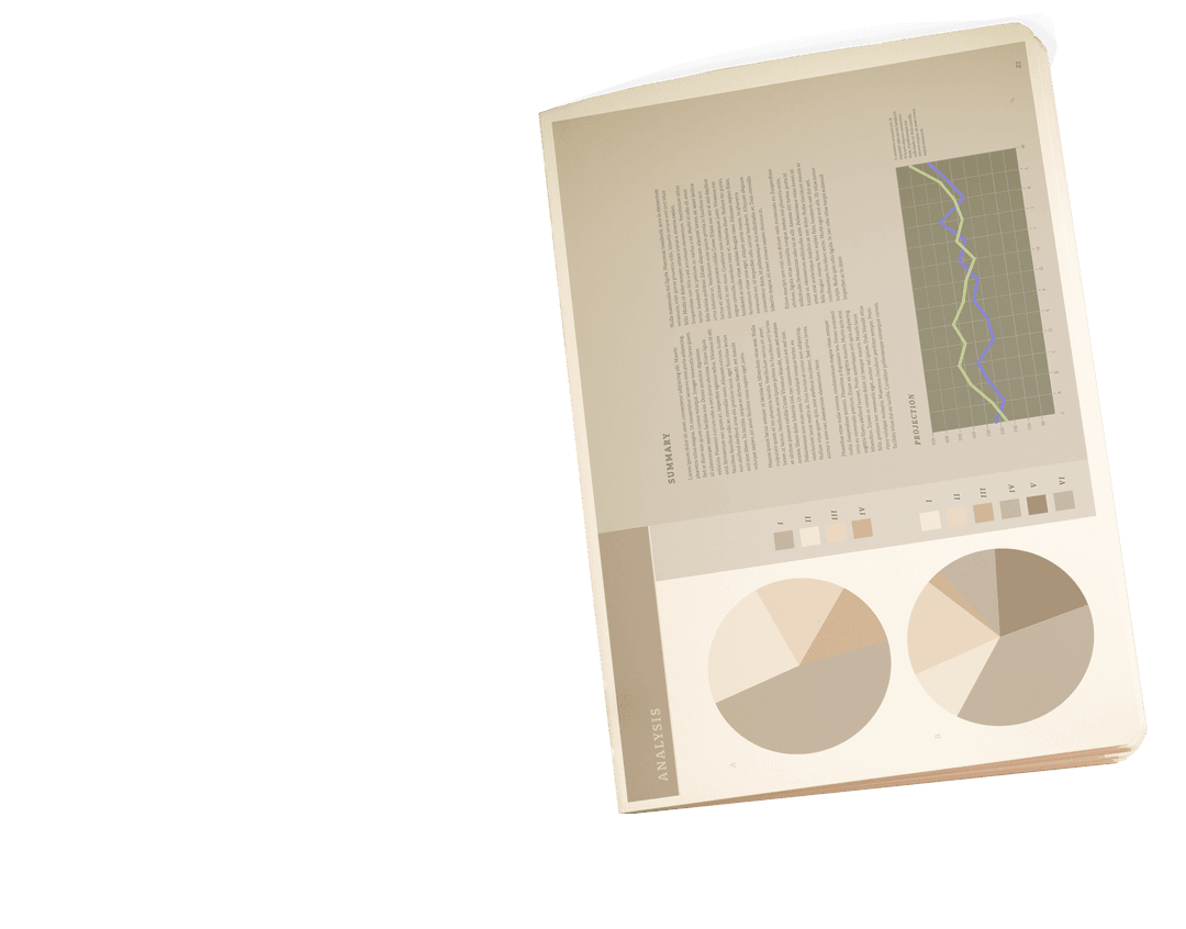Transparent Book Page Showing Charts and Analytics Graphics - Download Free Stock Images Pikwizard.com