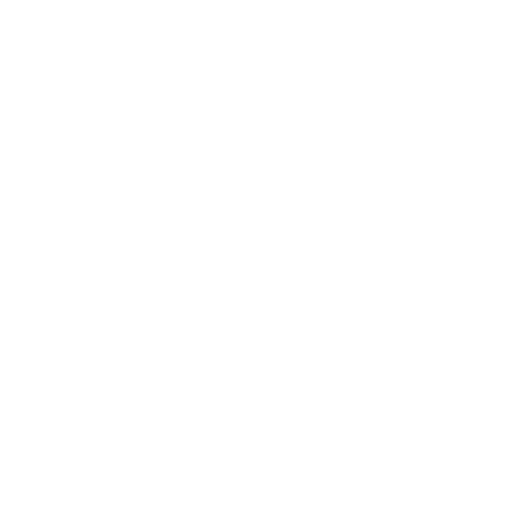 White Abstract Shape on Transparent Background Geometric Design