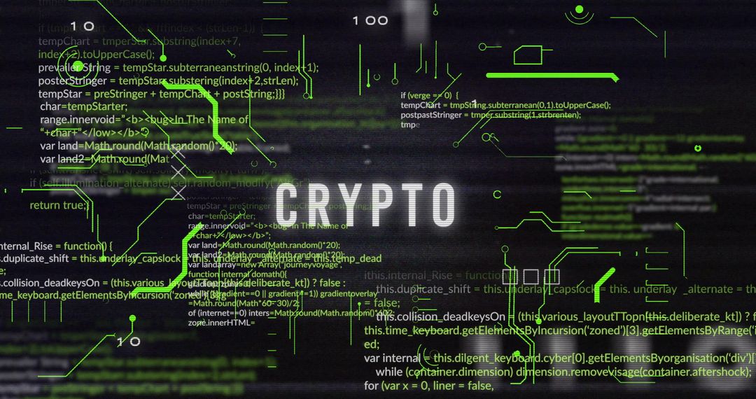 Futuristic Blockchain and Cyber Technology with CRYPTO Interface