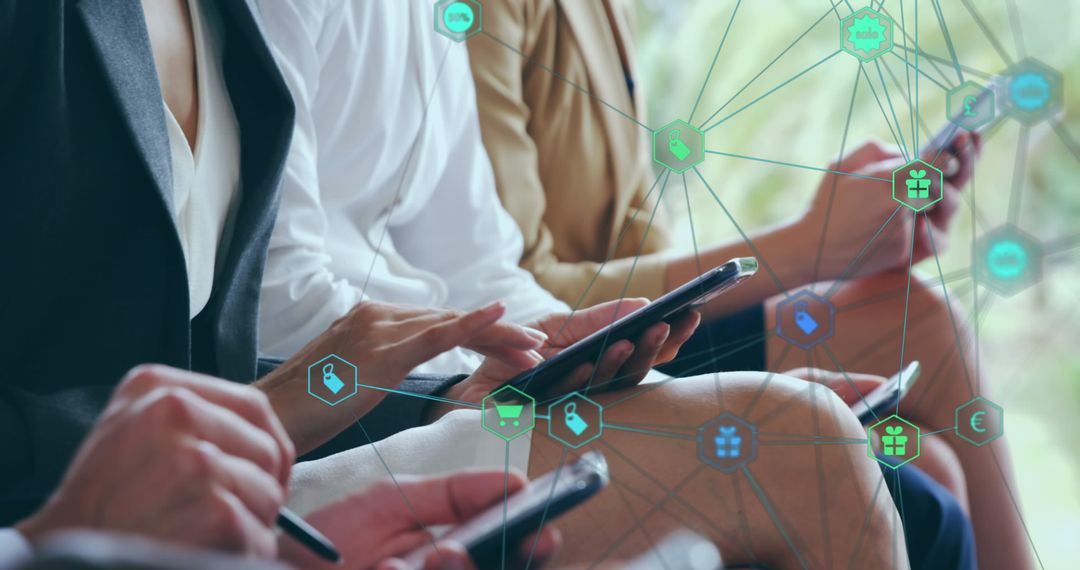 Network Connections with People Using Smartphones in Office