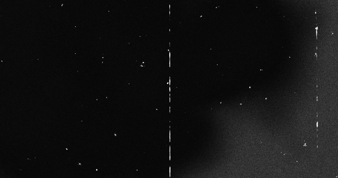 Digital Glitch White Specks on Black Background Loop