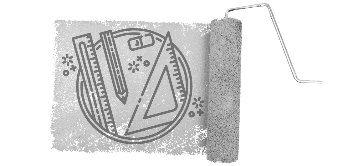 Transparent Design of Paint Roller with Geometric Tools