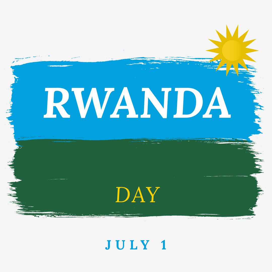 Rwanda Day Celebration Banner Design