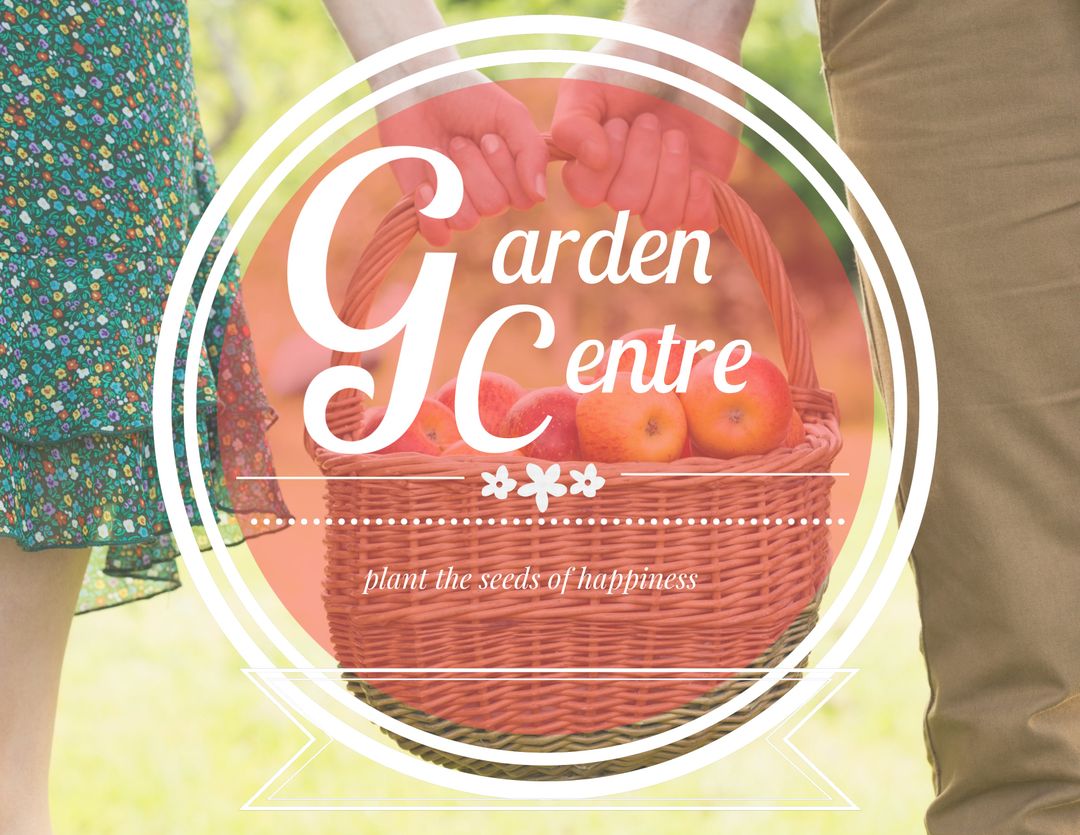 Basket of Fresh Produce for Garden Center Promotion