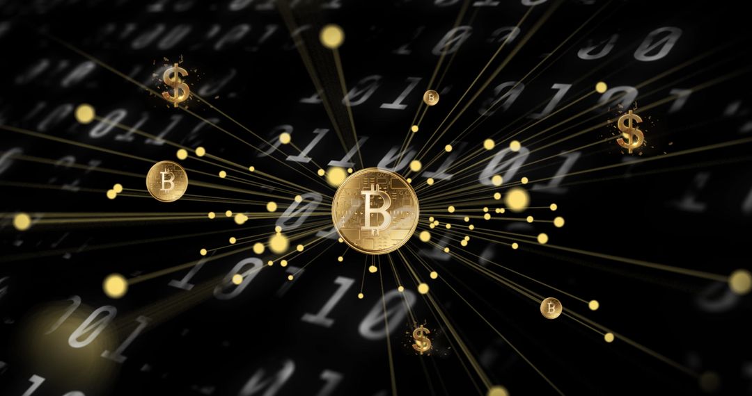 Bits and Dollars: Cryptocurrency Matrix in Binary Code