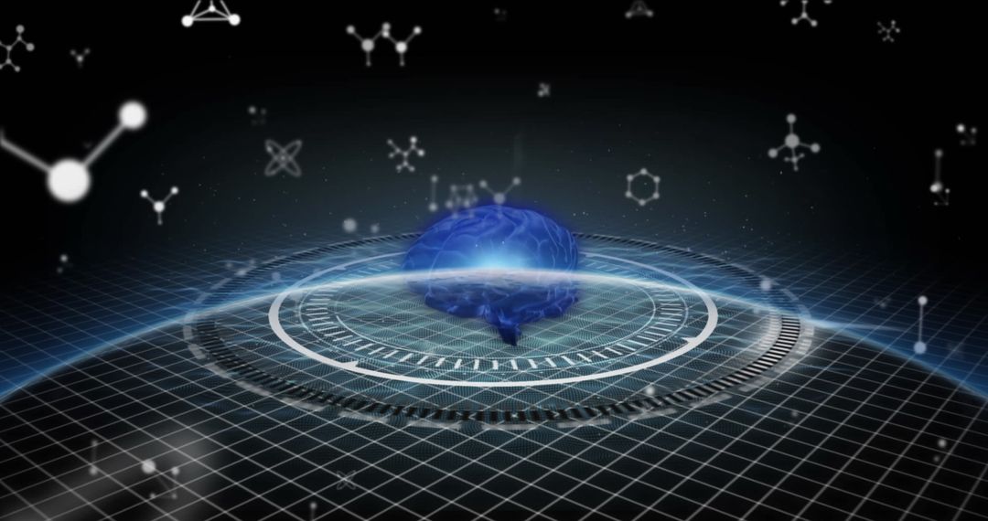 Futuristic Brain and Molecular Network in Digital Grid