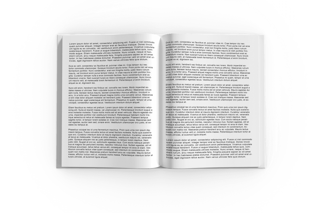 Opened Book Illustration on Transparent Background Vector Art