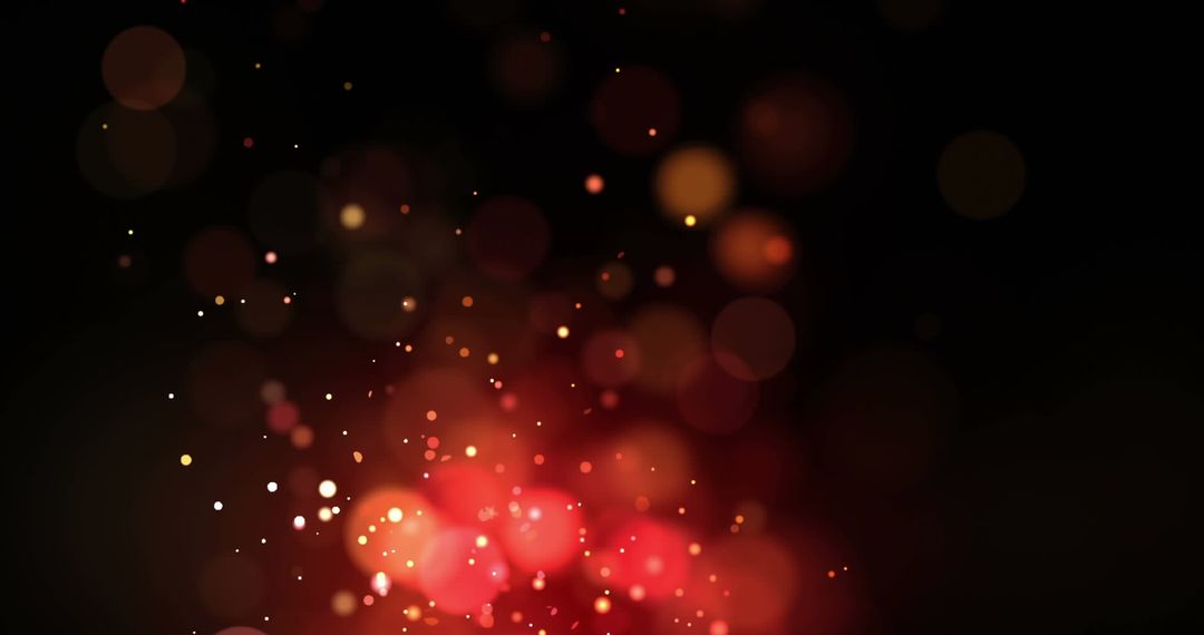Abstract Colorful Bokeh Lights Festive Background