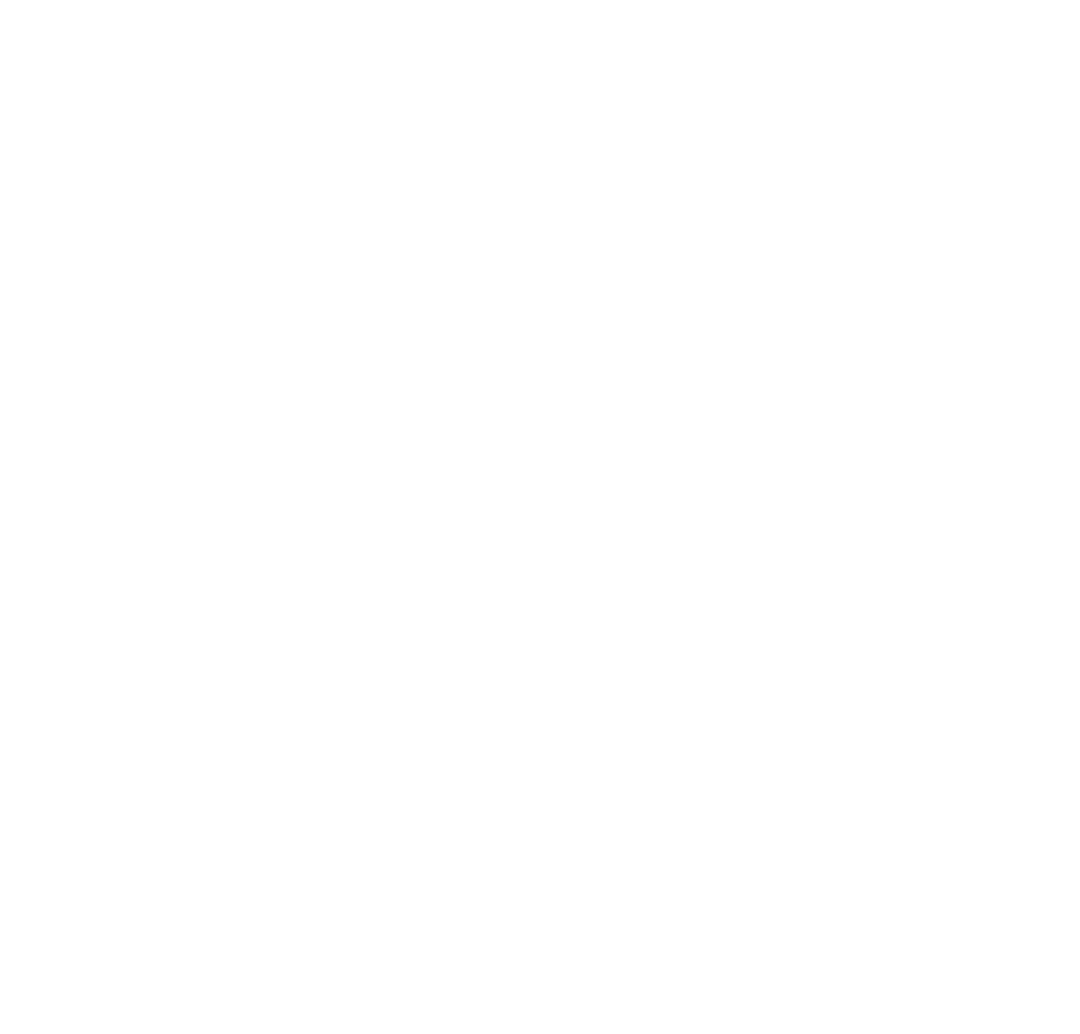 Geometric Art Deco Style Ventral Corner Design on Transparent