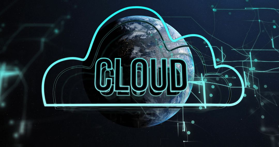 Earth Visualization with Digital Cloud Processing Elements
