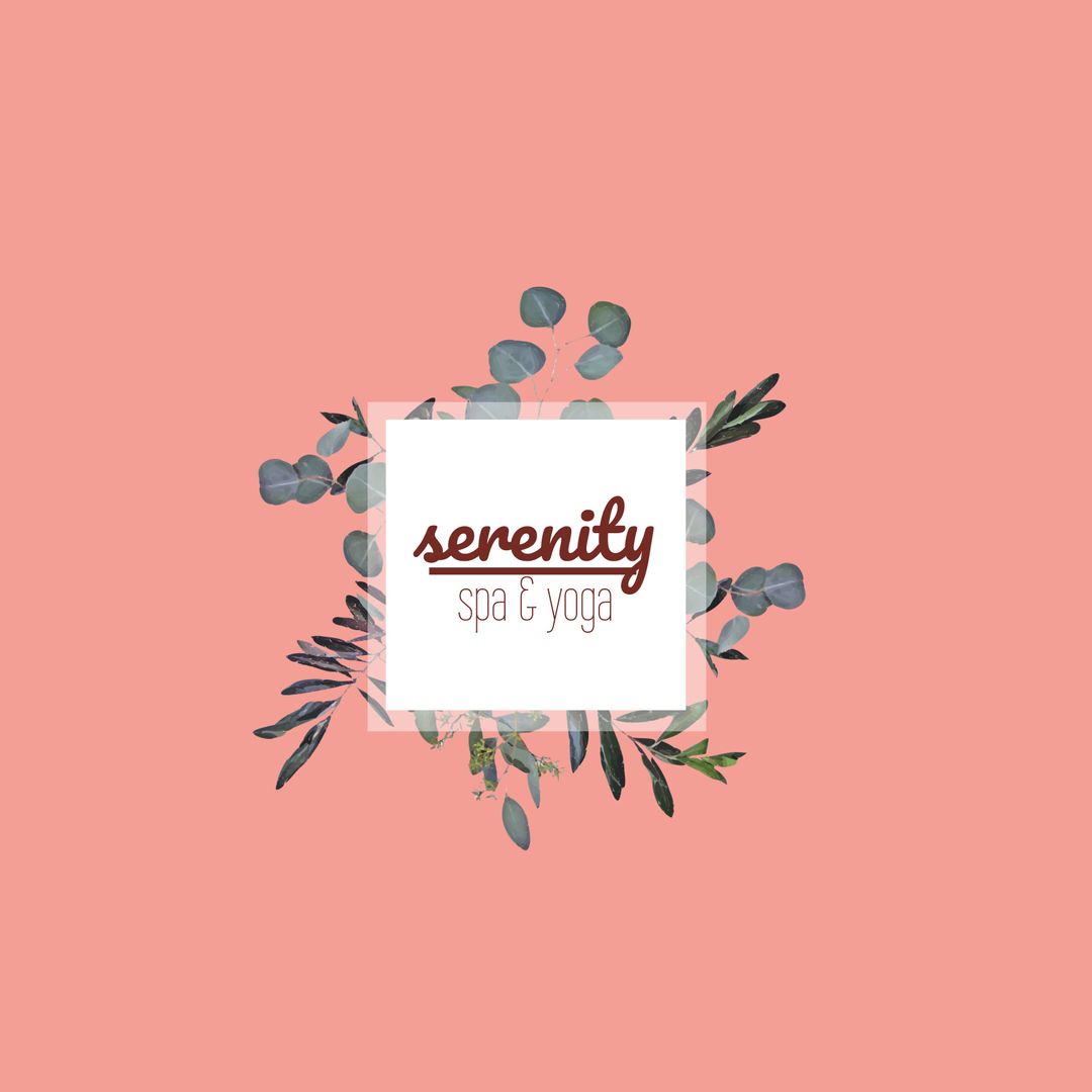 Botanical Wellness Template for Spa and Yoga Branding