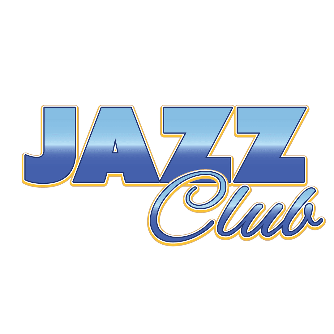 Jazz Club Retro Style Letters on Transparent Background
