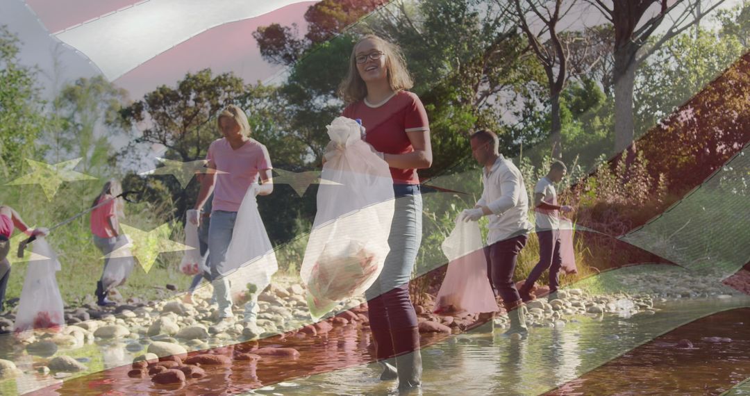 Diverse Tutors Volunteering for Environmental Conservation