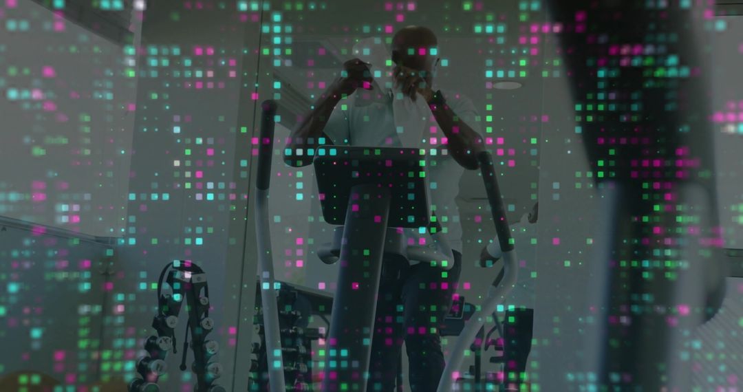 Home Fitness Tracking with Smartphone on Elliptical Machine