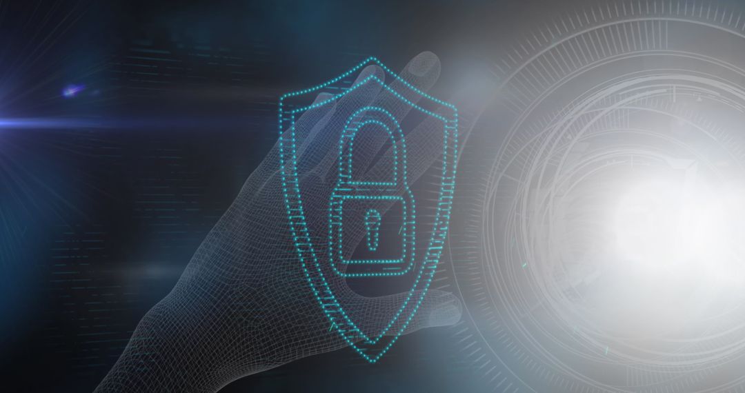 Digital Security Lock with Virtual Hand Technology