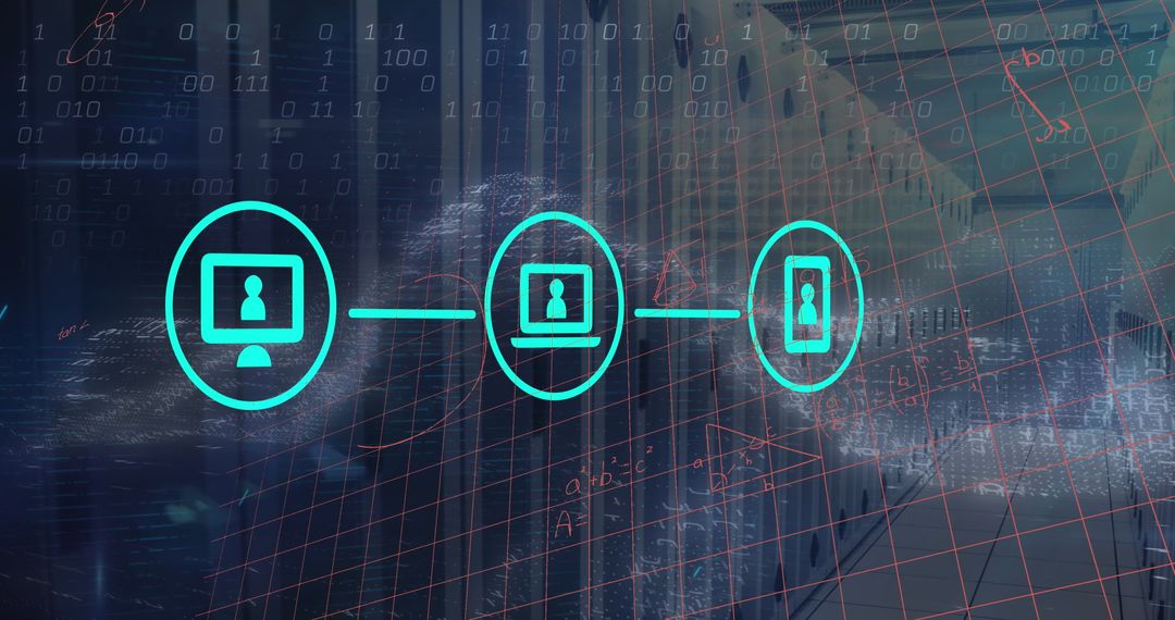 Futuristic connected devices on virtual data interface