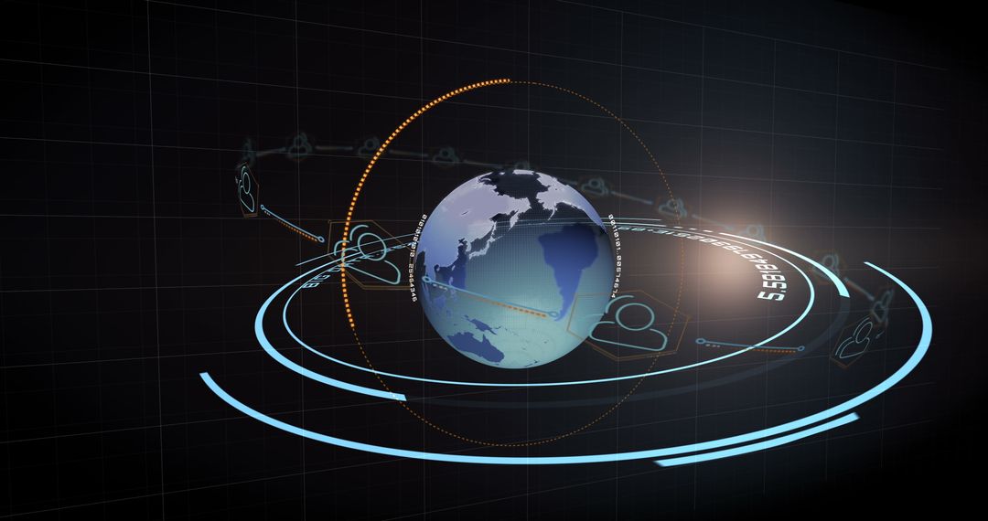 Digital Planet with Global Communication Networks