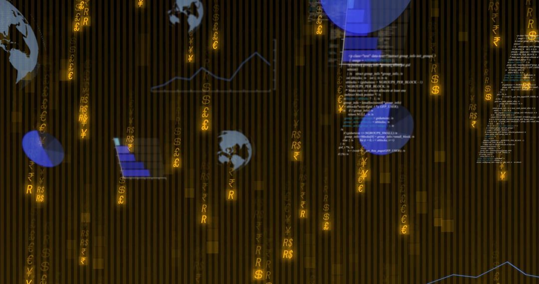 Dynamic Financial Data Interface with Currency Symbols and Analytics