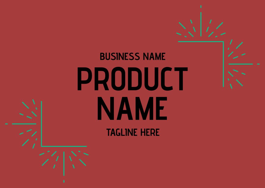 Vibrant Product Launch Announcement with Festive Design