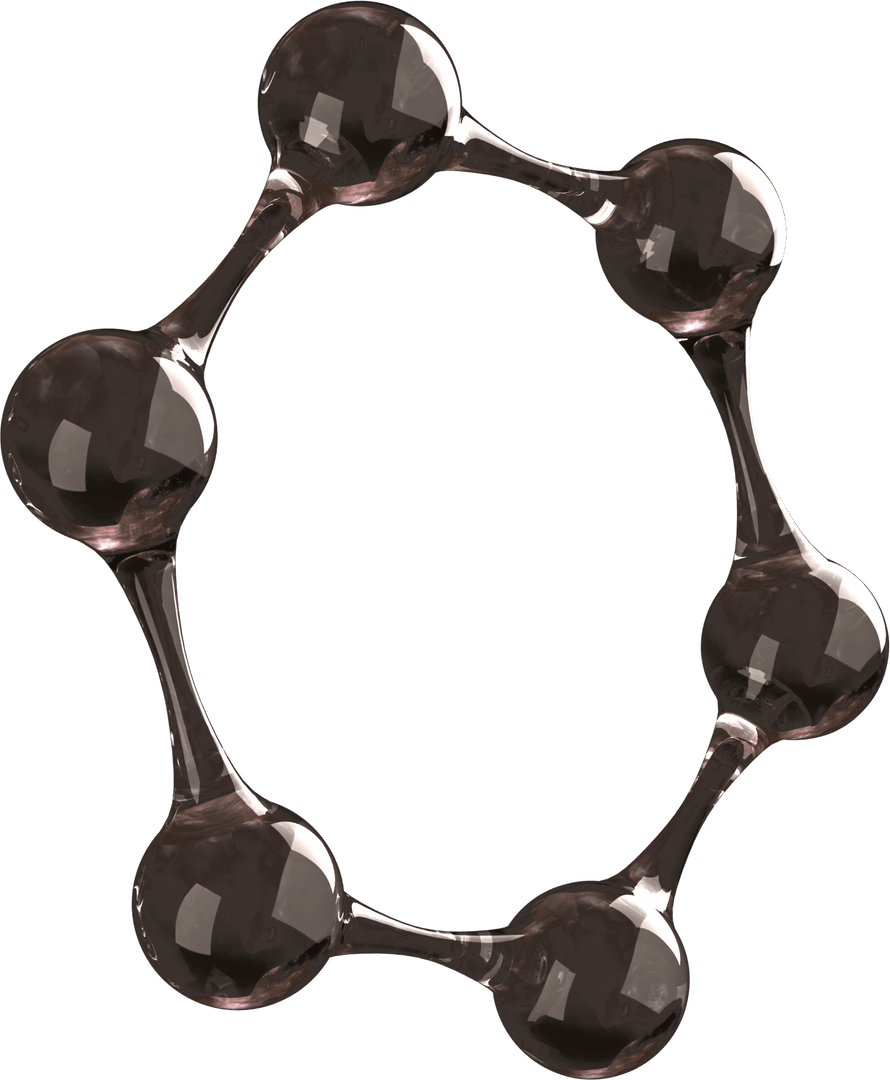 Transparent Molecular Structure in Circular Arrangement