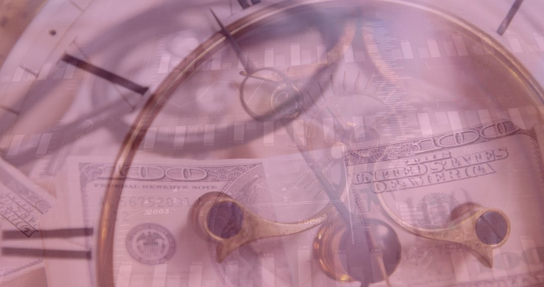 Conceptual Image of Finance, Time, and Healthcare Intersection