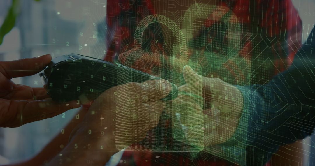 Cybersecurity in Digital Transactions with Data Overlay