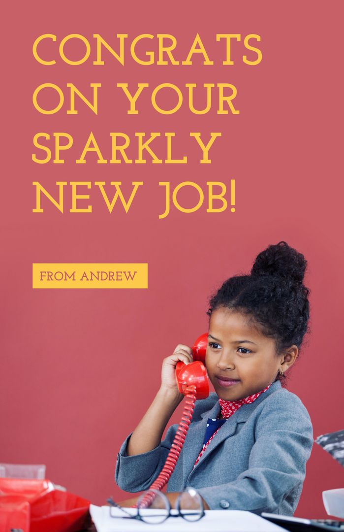 Celebrating Success with Playful Career Milestone Theme