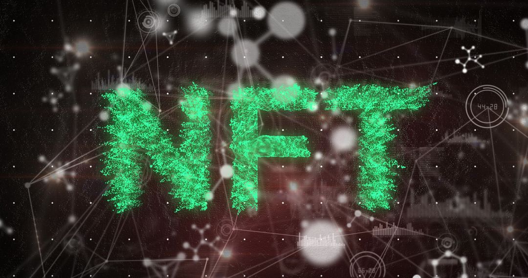 NFT in Digital Space with Data and Network Elements