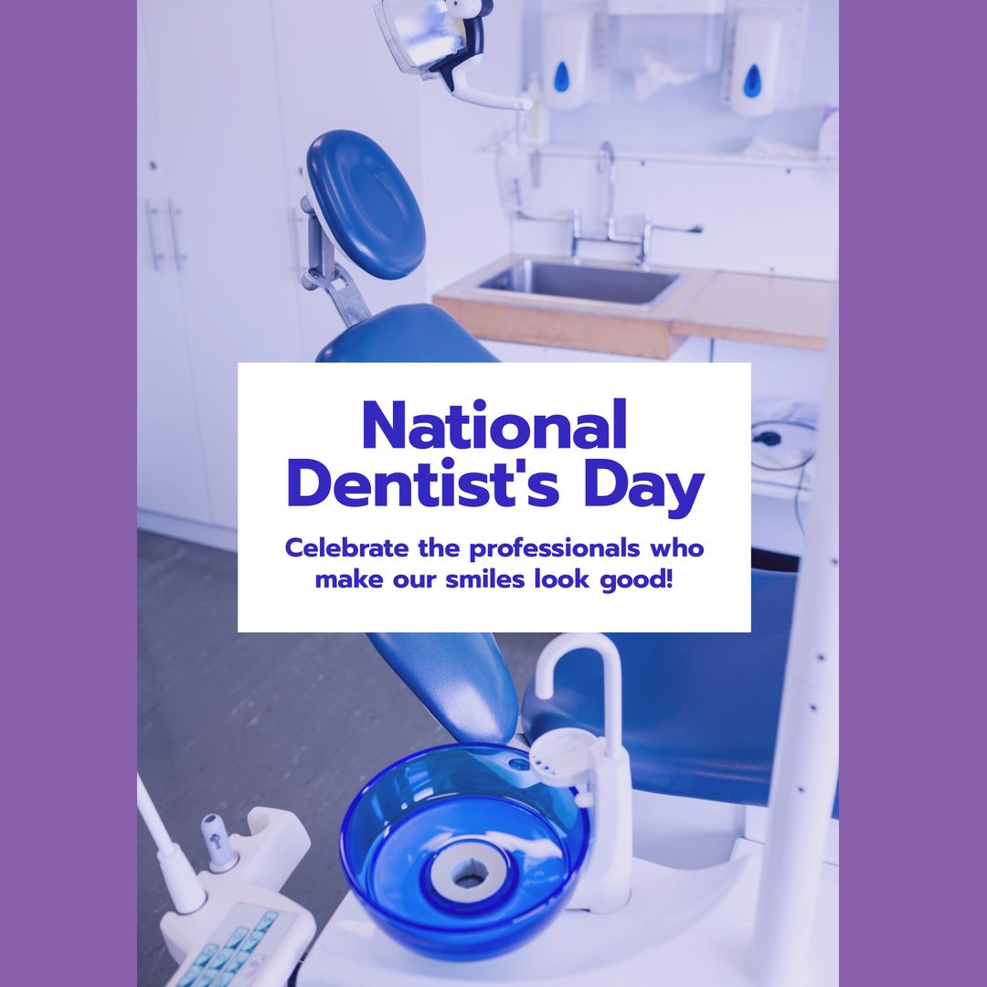 National Dentist's Day Celebration in Modern Dental Clinic - Download Free Stock Templates Pikwizard.com