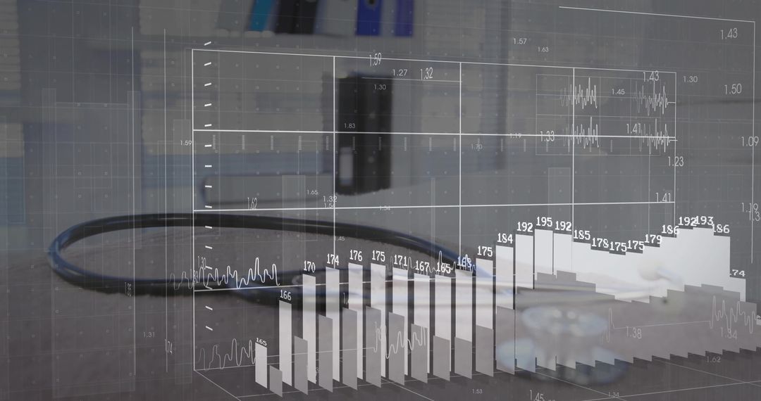 Data Analytics and Technology Concept in Modern Office Environment