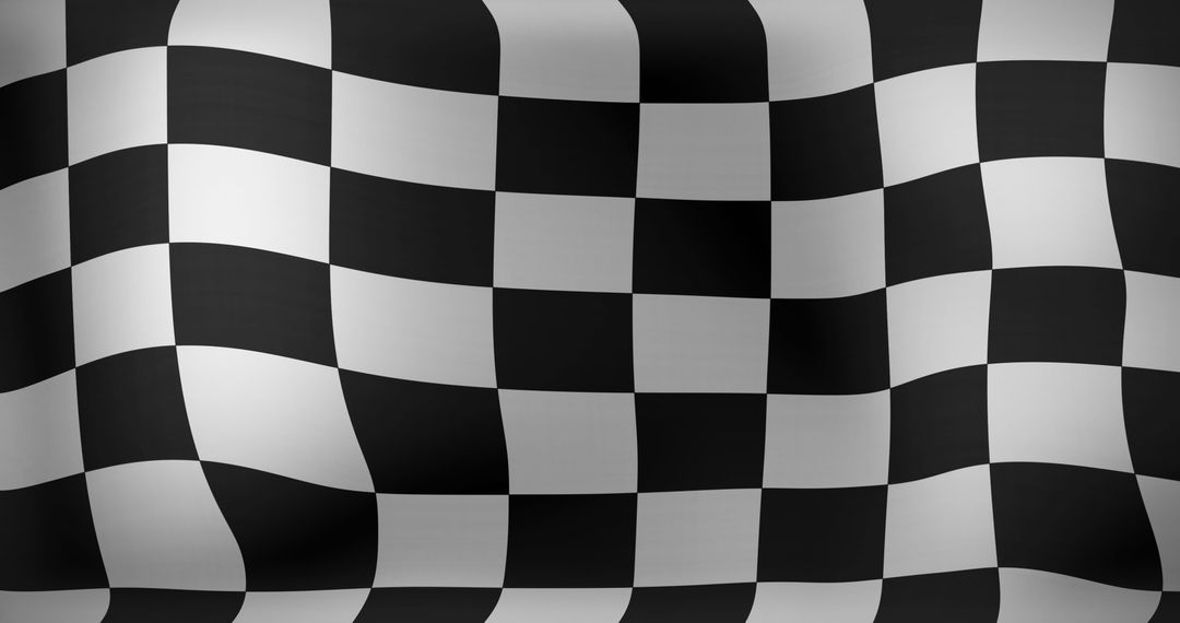 Waving Checkered Black and White Finish Line Flag - Free Images, Stock Photos and Pictures on Pikwizard.com