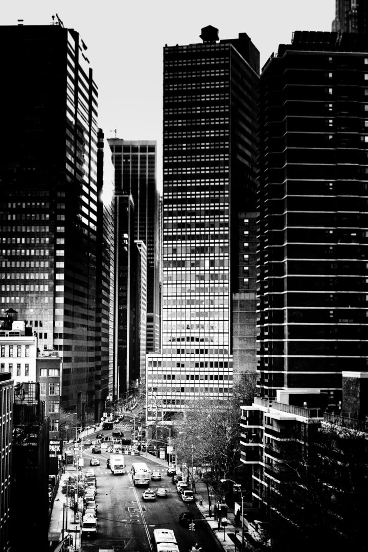 Buildings and City Grayscale Photo - Free Images, Stock Photos and Pictures on Pikwizard.com