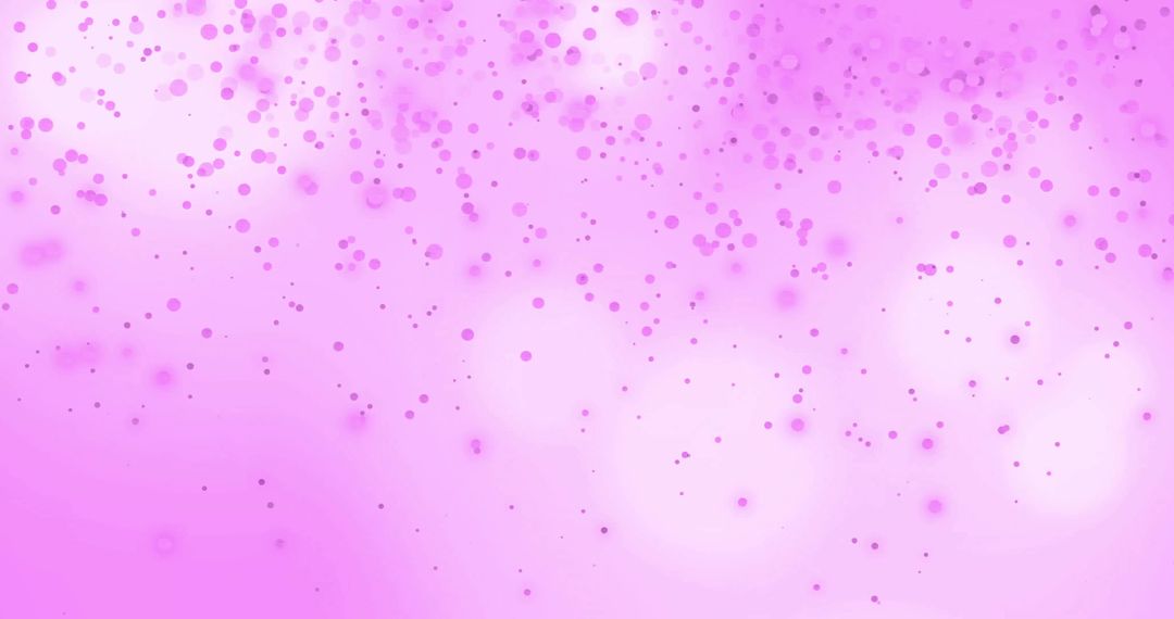 Glowing Light Spots on Pink Gradient Background