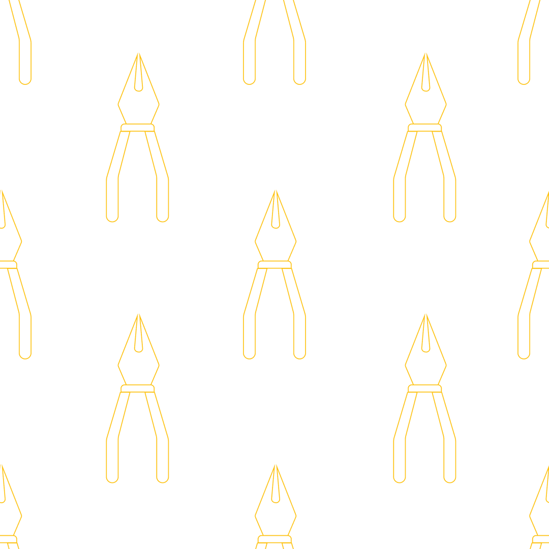 Seamless Yellow Tool Pattern on Transparent Background - Download Free Stock Images Pikwizard.com