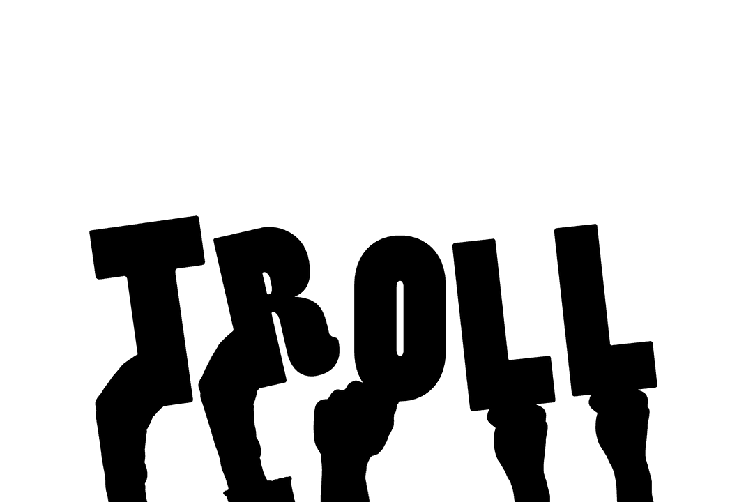 Troll Hands Social Media Transparent Illustration