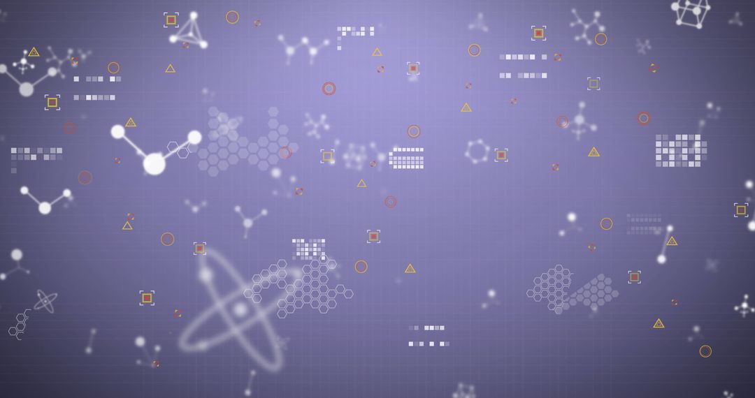 Abstract Digital Data Flow with Molecular Network