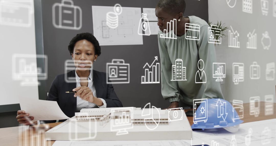 Digital Interface Overlays in Collaborative Office Environment