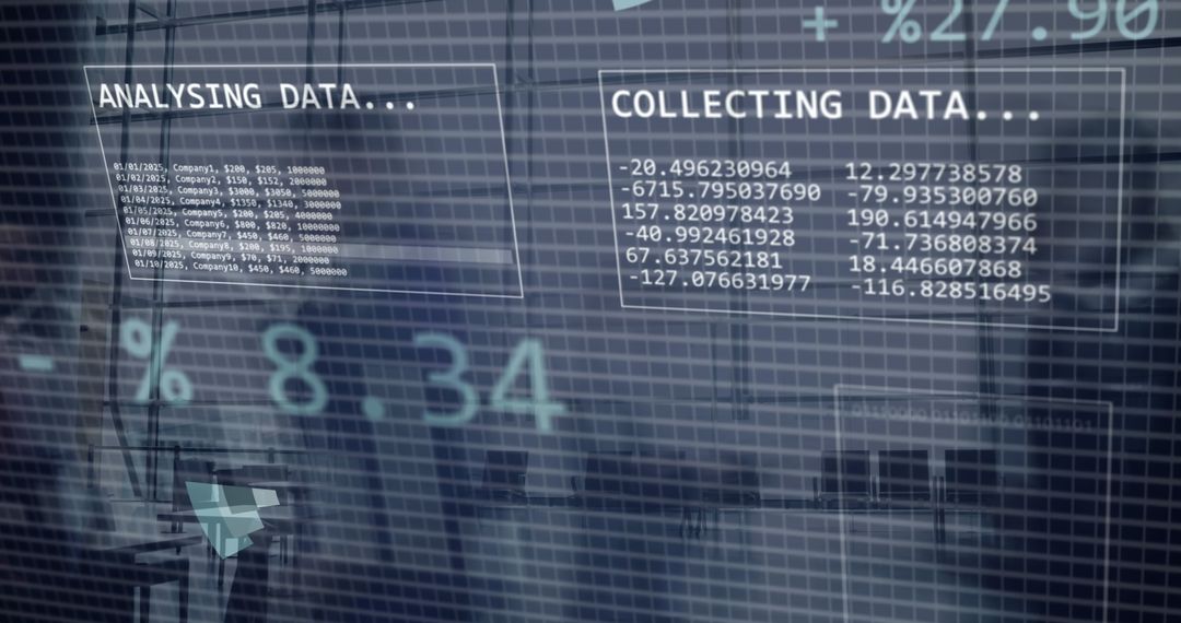 Analyzing Data in Modern Office Environment with Technology Overlay