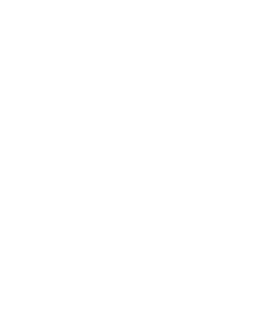 Minimalistic White Line Rocket on Transparent Background