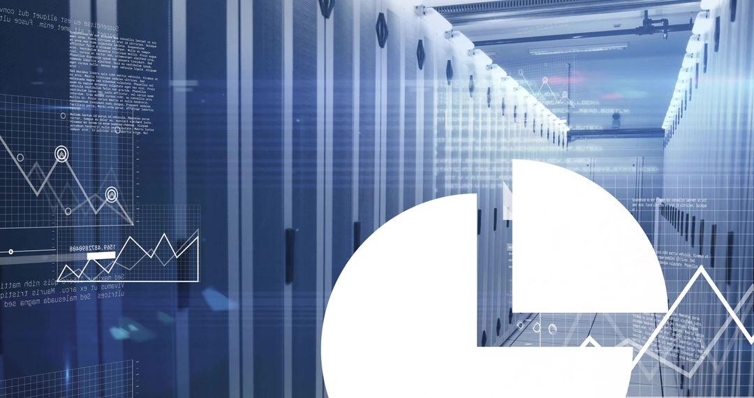 Data Center with Digital Charts and Network Connectivity