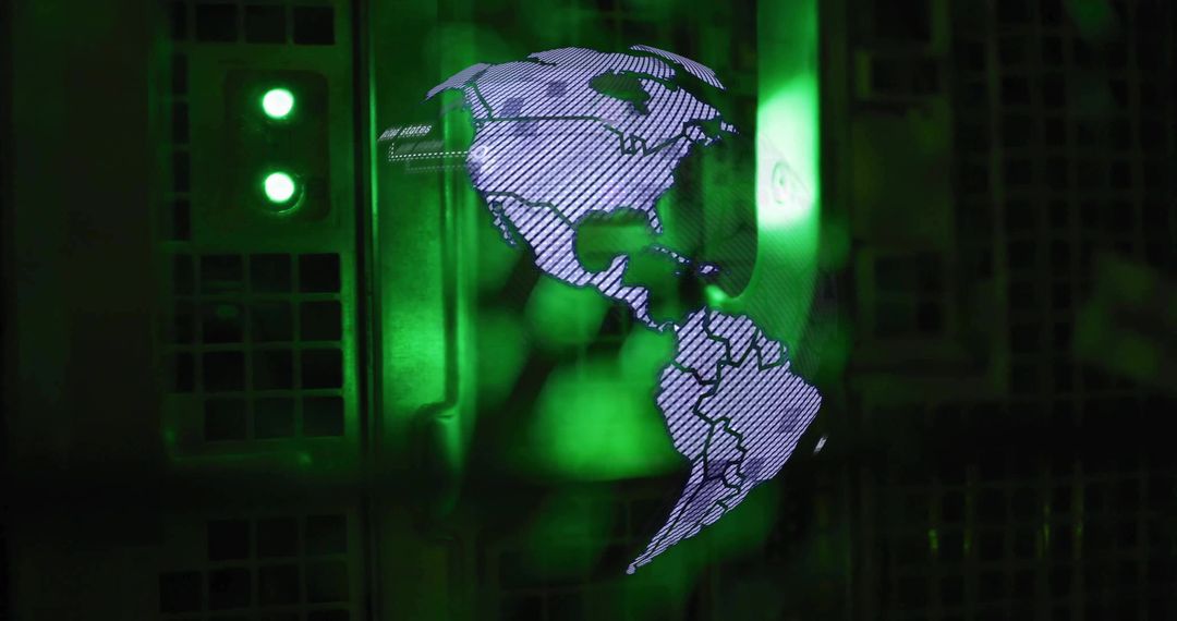 Futuristic Digital Map Projection in Server Environment