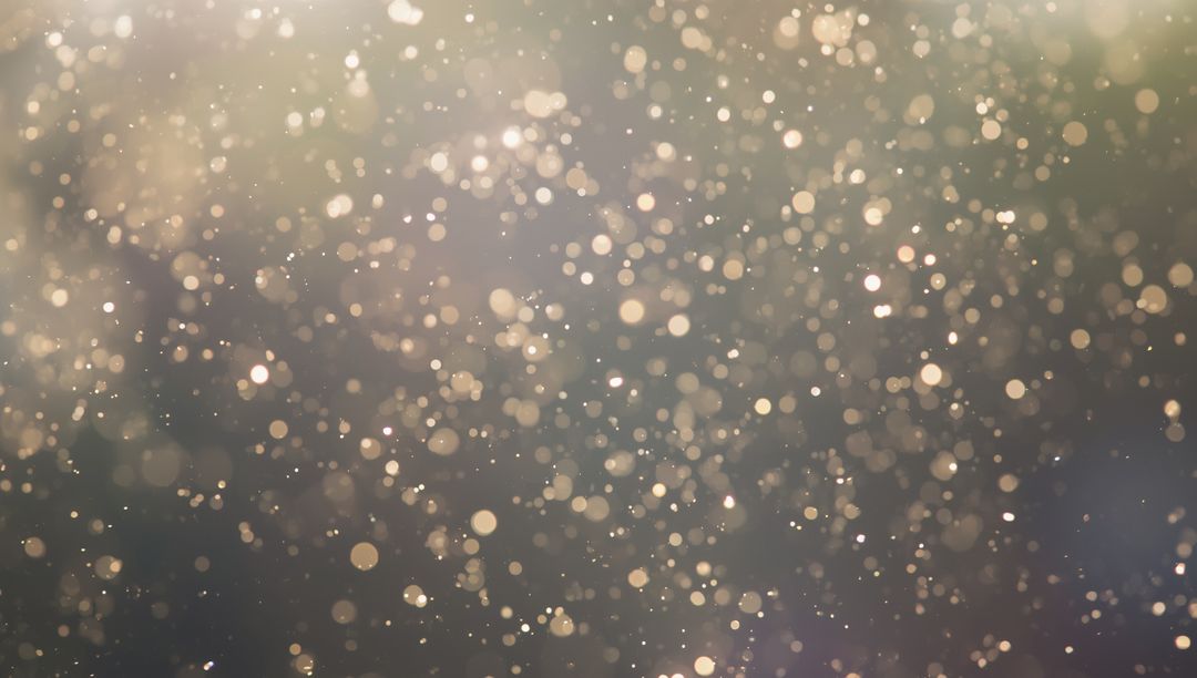 Dreamy Bokeh Orbs on Neutral Backdrop Creating Elegant Glow