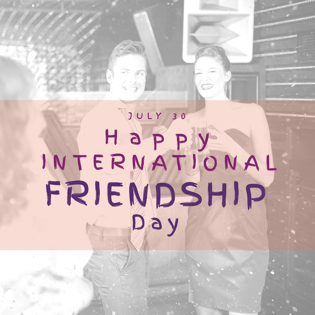 International Friendship Day Celebration with Smiling Friends