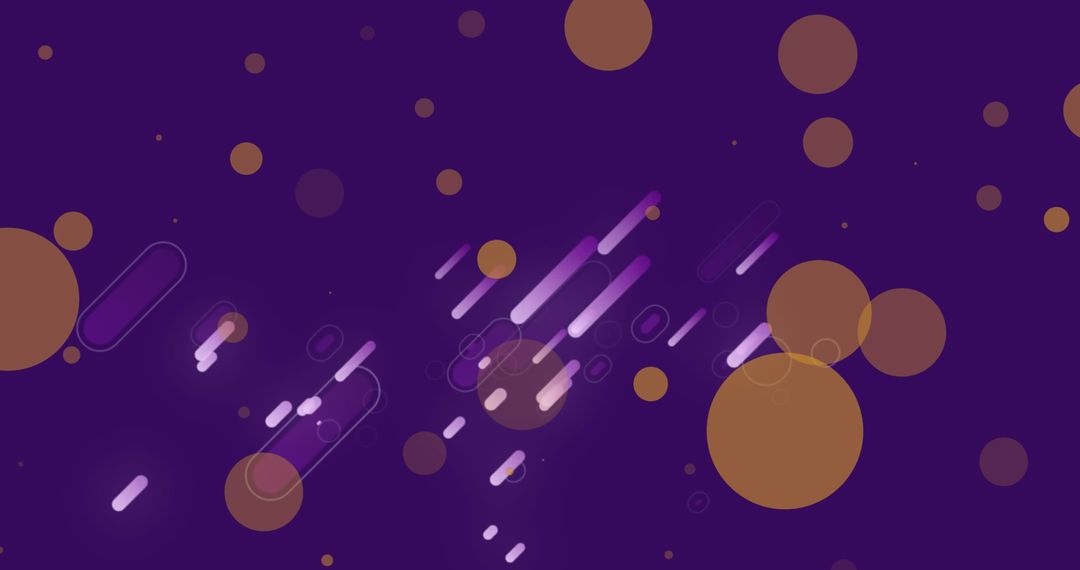 Dynamic Purple Light Trails on Abstract Background