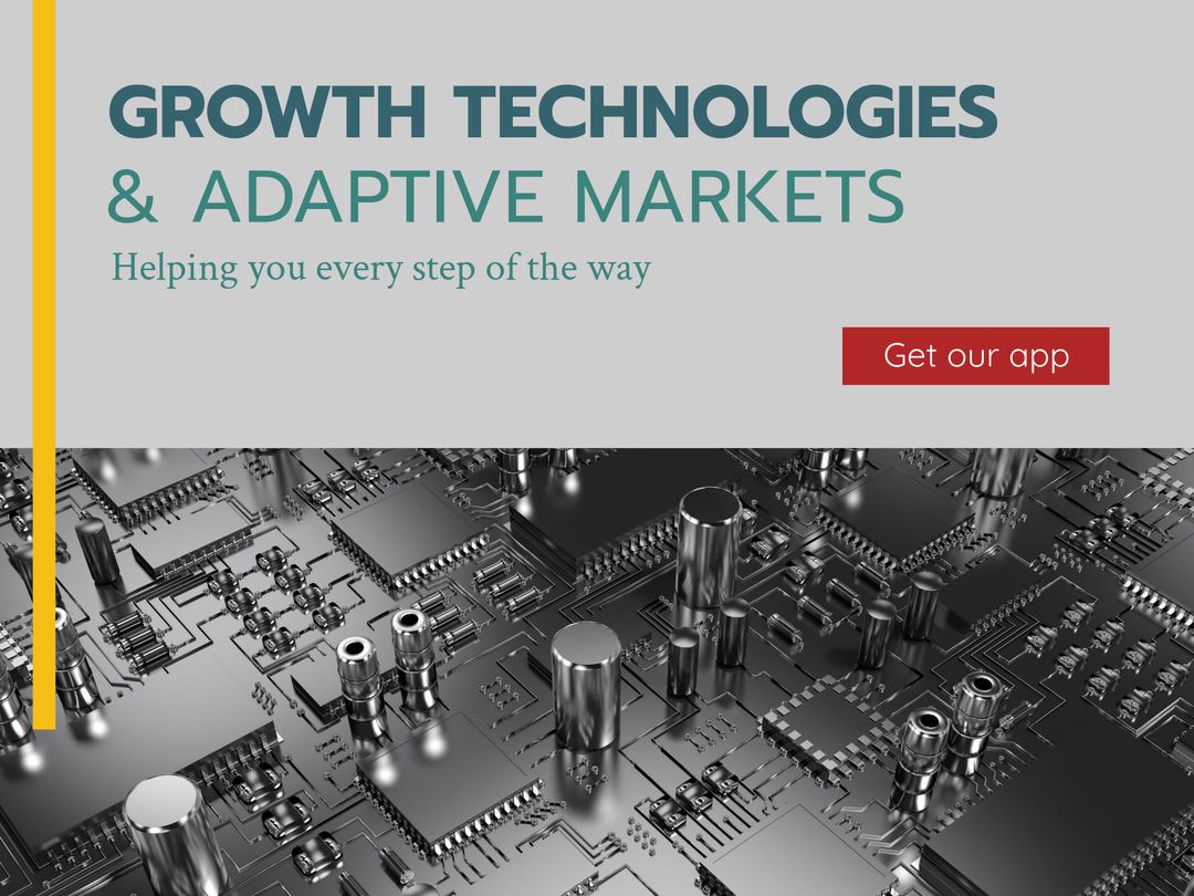 Futuristic Circuit Board Highlights Modern Technology Concepts