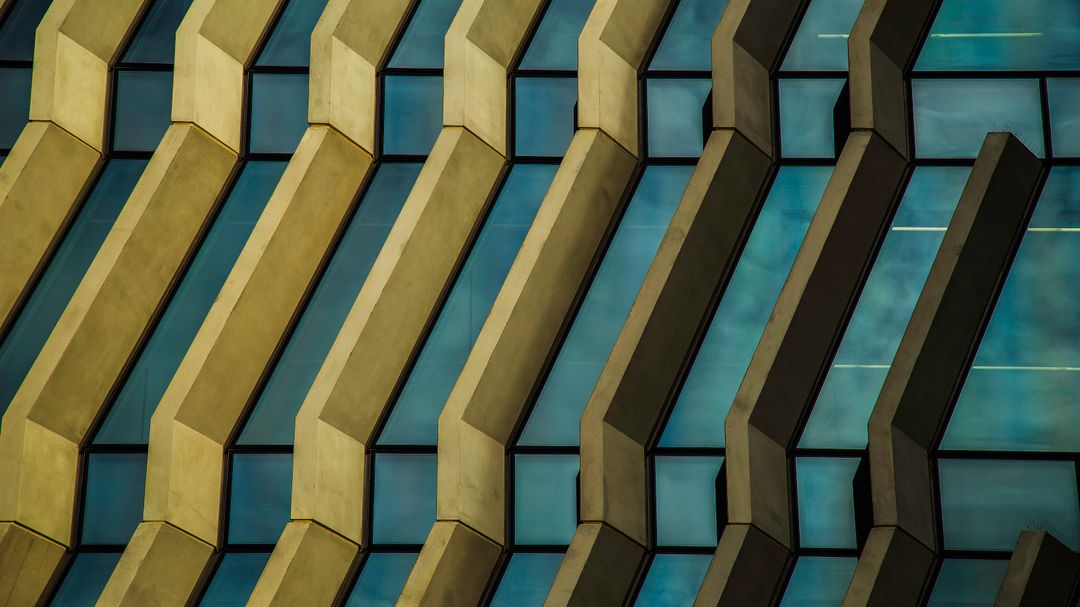 Innovative Geometric Architecture with Modern Window Angles