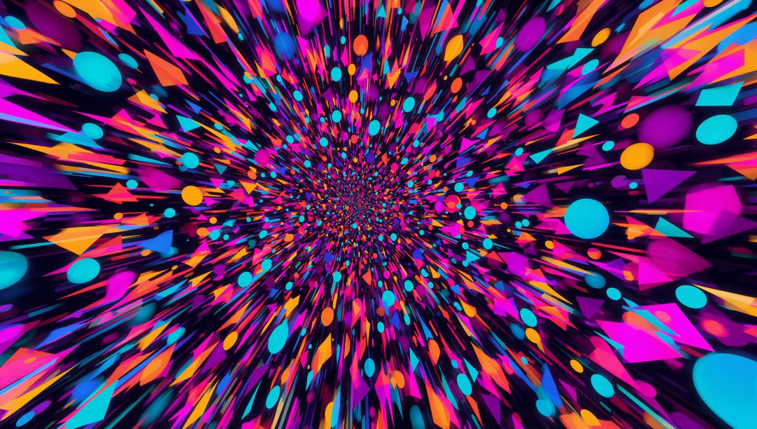 Dynamic Geometric Explosion in Virtual Space