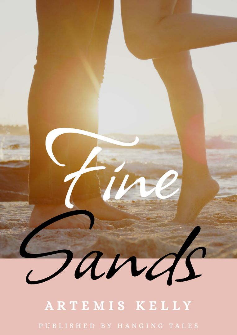 Romantic Book Cover with Beach Setting and Sunlight - Download Free Stock Templates Pikwizard.com